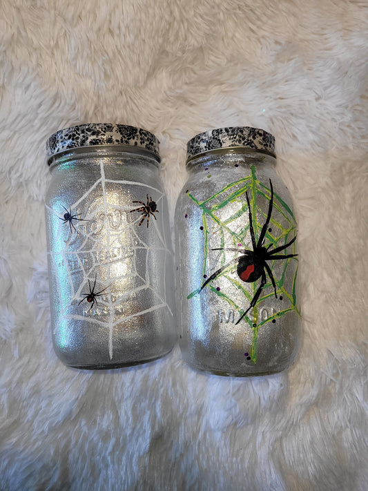 Halloween Decorative Light Up Jars