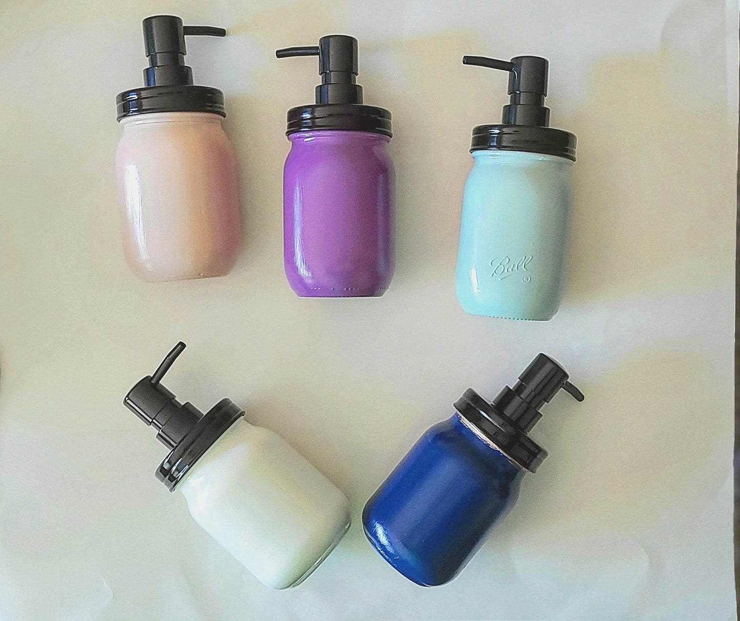 16oz Custom Soap Dispenser Jar